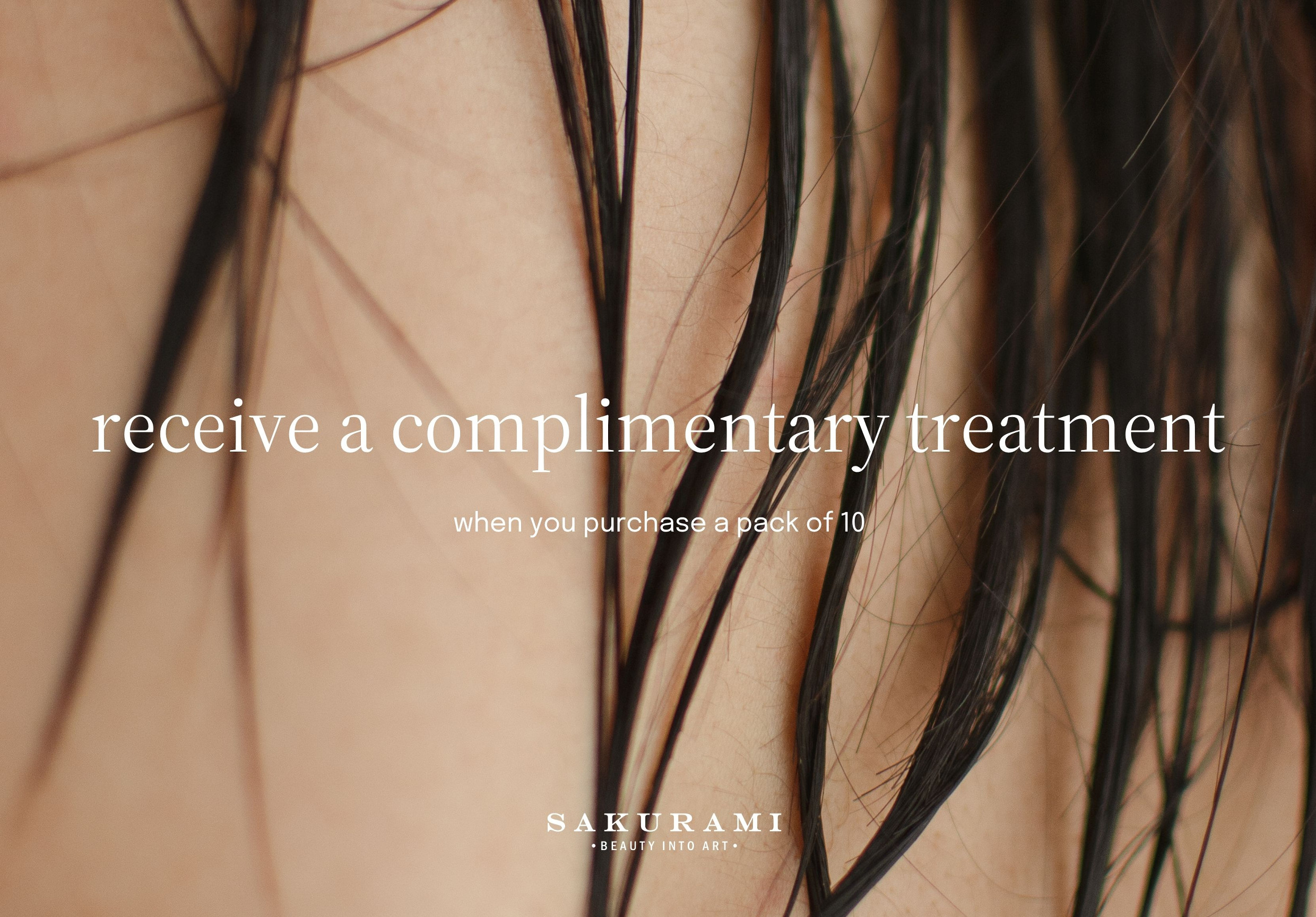 Recive a complimentary treatment